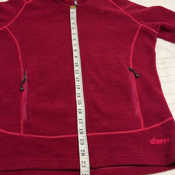 Sherpa Brand Made in Nepal Fleece Zip up Hoodie - Picture 4 of 6